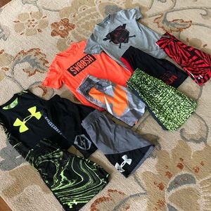 Under Armour and Nike Boys